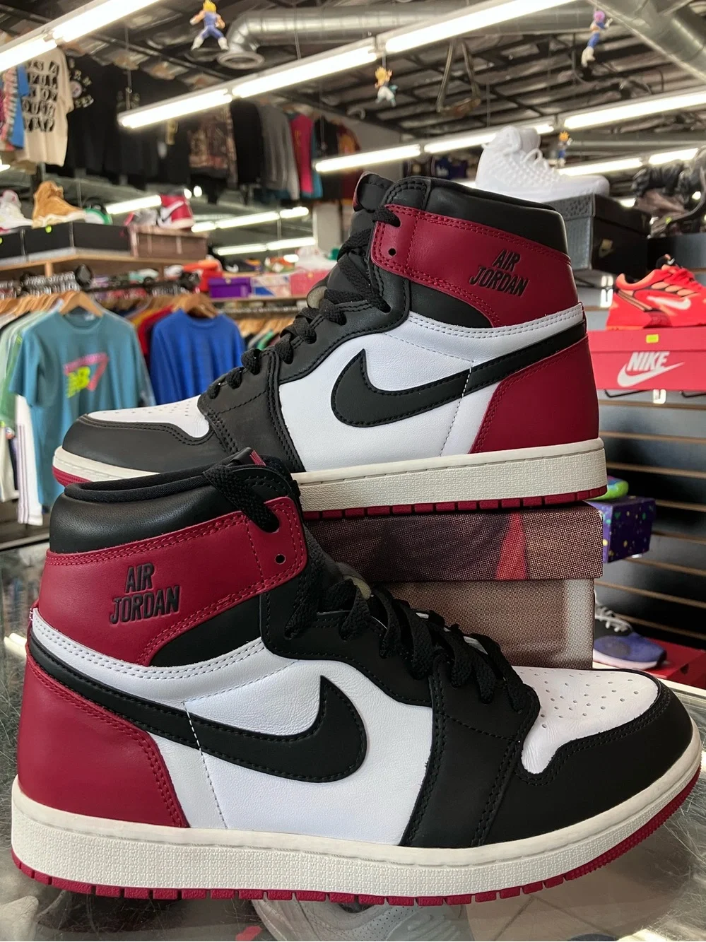 Air Jordan 1 Retro High OG Black Toe Reimagined Size 11
